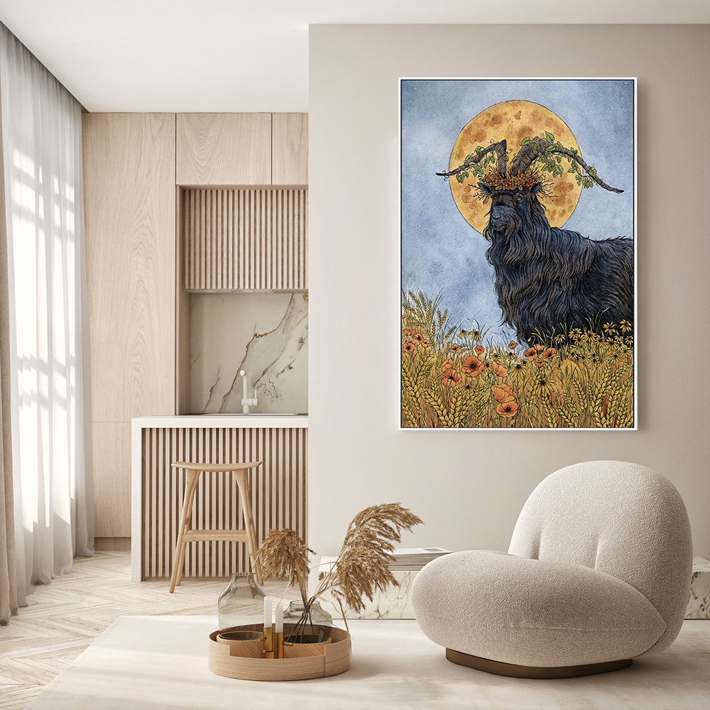 wall-art-print-canvas-poster-framed-Where The Summer Dies, By Lea Chaillaud-GIOIA-WALL-ART