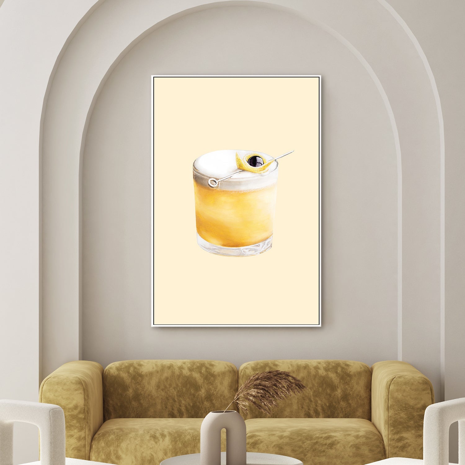 wall-art-print-canvas-poster-framed-Whiskey sour-2
