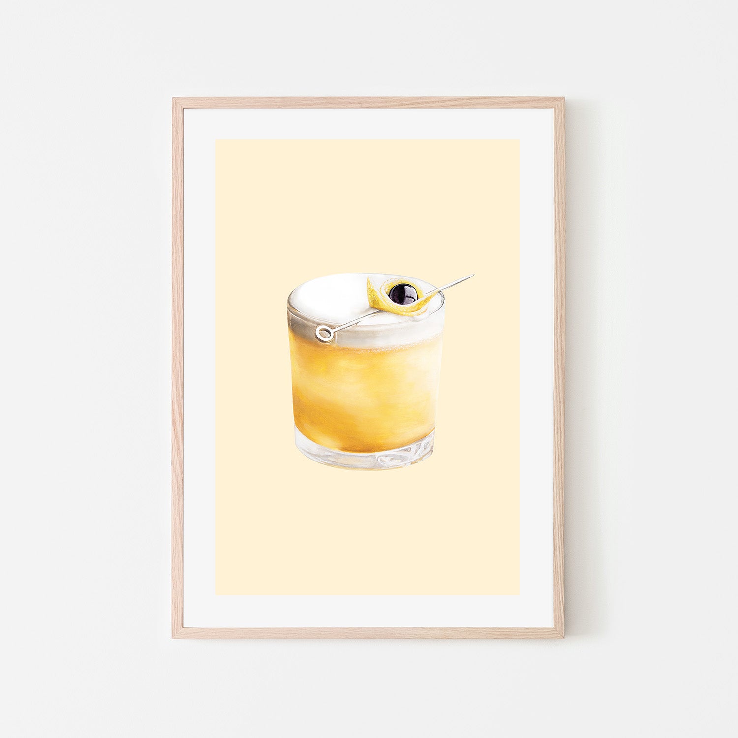 wall-art-print-canvas-poster-framed-Whiskey sour-6