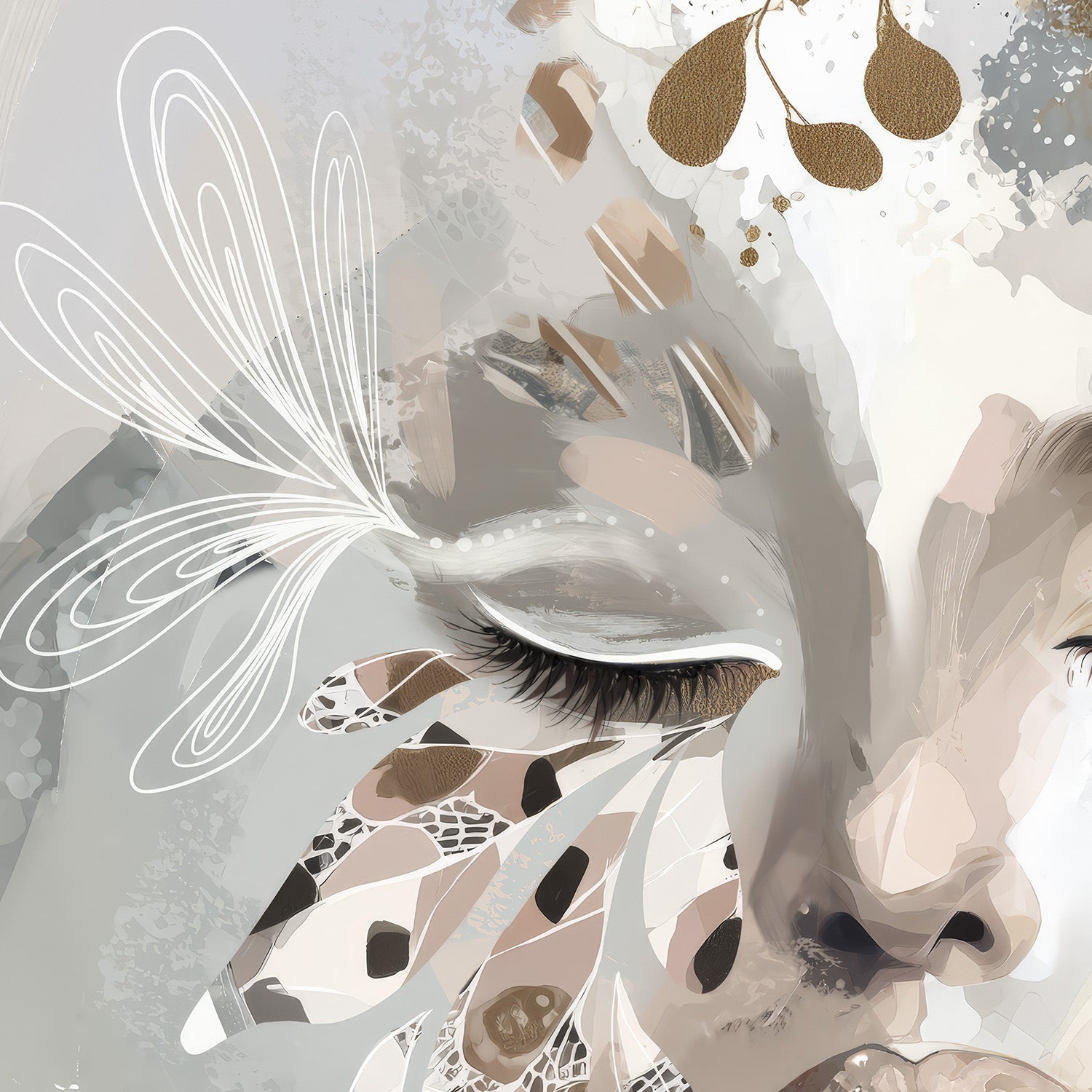 wall-art-print-canvas-poster-framed-Whisper Wing, Style B-10