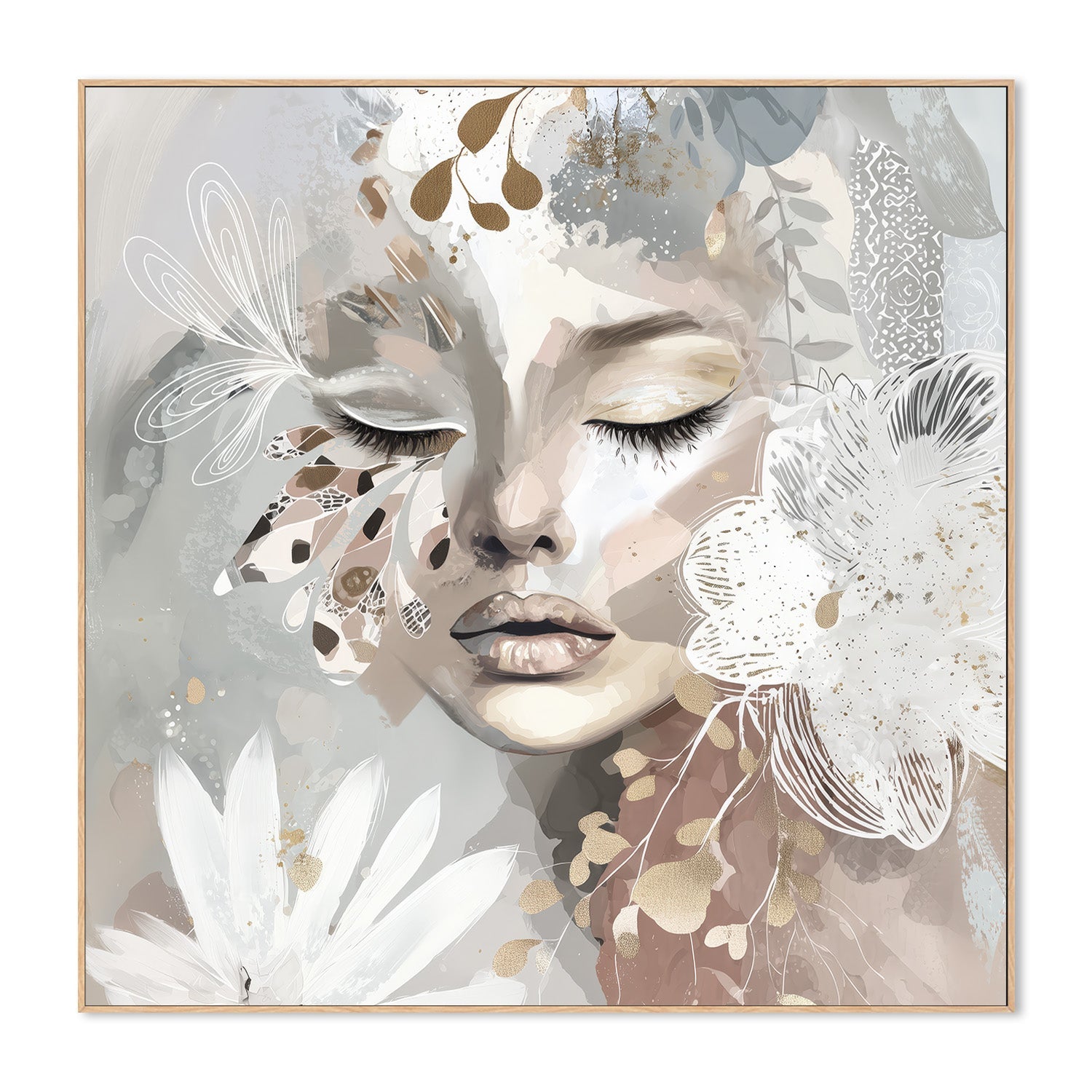 wall-art-print-canvas-poster-framed-Whisper Wing, Style B-4