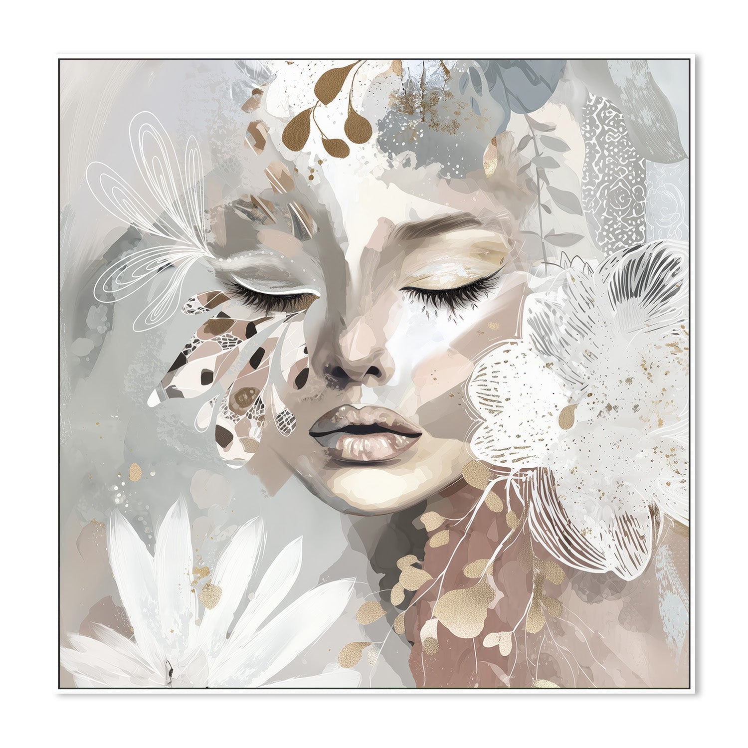 wall-art-print-canvas-poster-framed-Whisper Wing, Style B-5