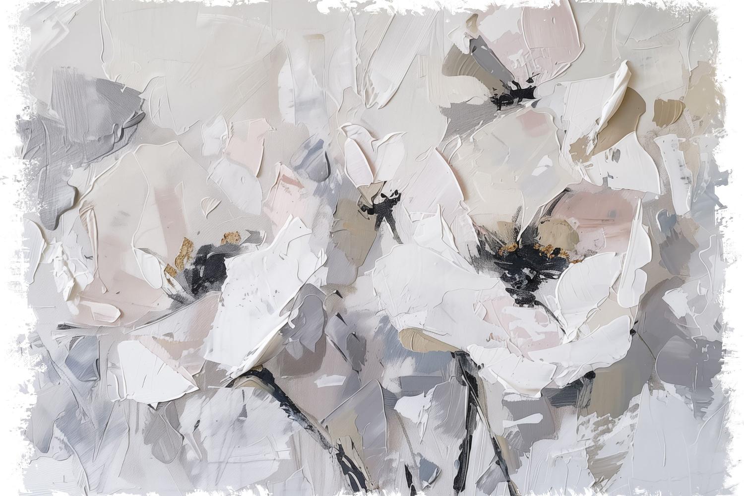wall-art-print-canvas-poster-framed-White Blossoms-1