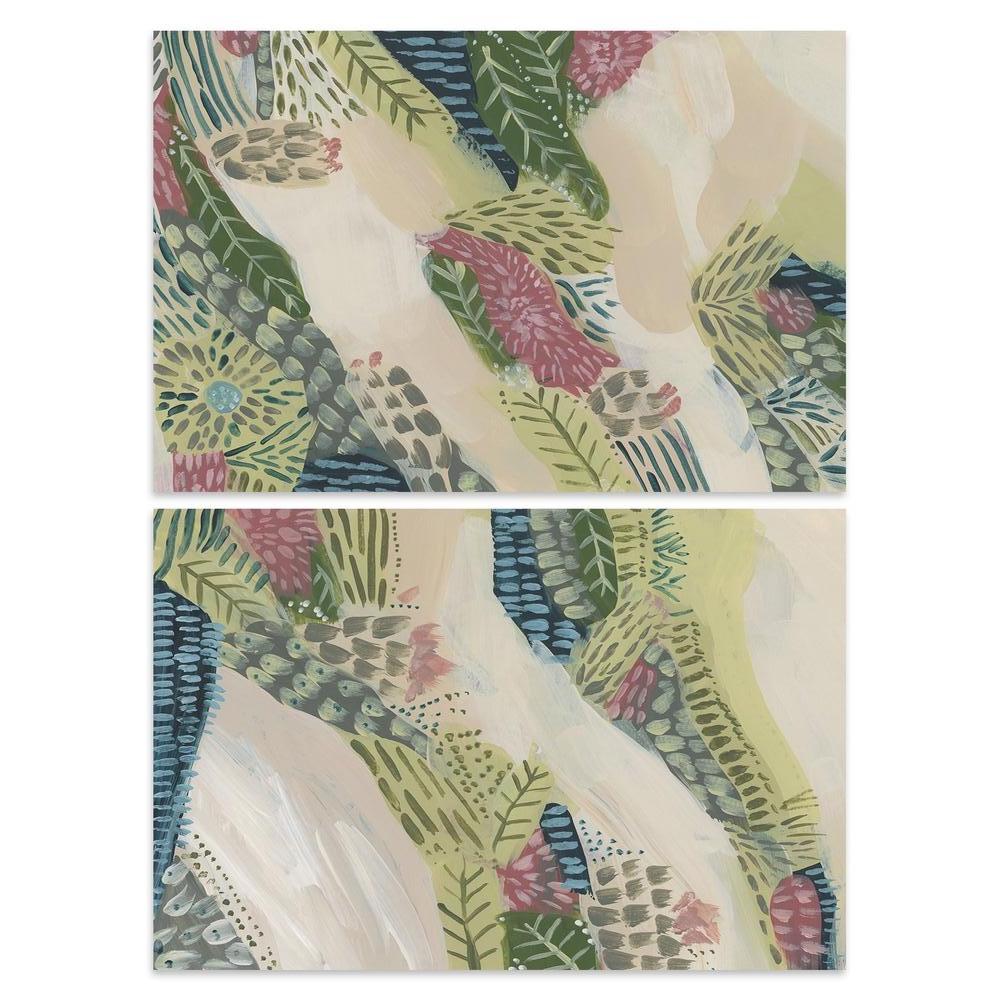 wall-art-print-canvas-poster-framed-Wild Flower Journey, Set Of 2, Style B-by-Emily Wood-Gioia Wall Art