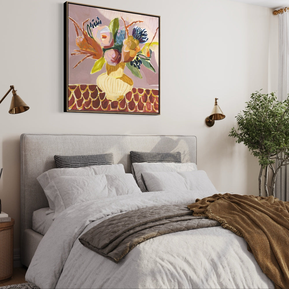 wall-art-print-canvas-poster-framed-Wild Flowers-by-Jenny Westenhofer Art-Gioia Wall Art