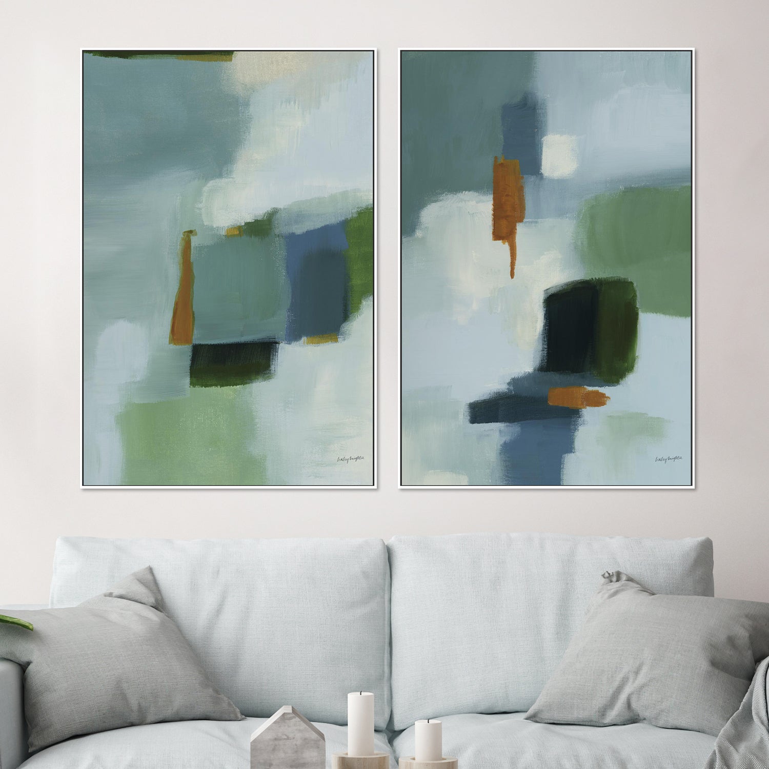wall-art-print-canvas-poster-framed-Wild Moment, Style A & B, Set Of 2-2