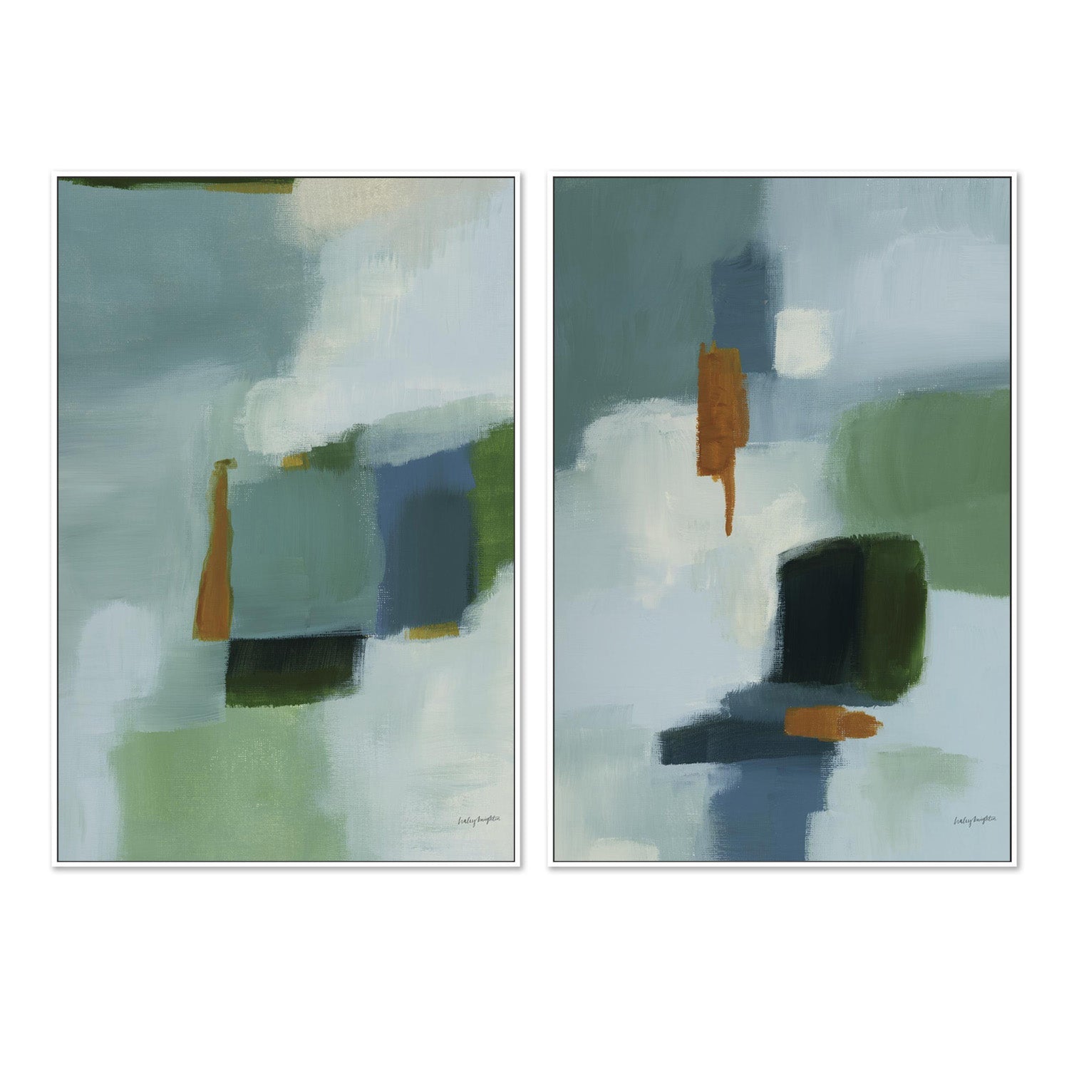 wall-art-print-canvas-poster-framed-Wild Moment, Style A & B, Set Of 2-5