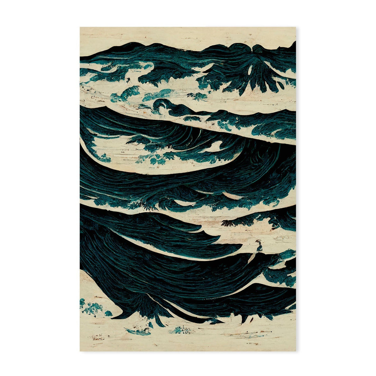 wall-art-print-canvas-poster-framed-Wild Sea , By Treechild-GIOIA-WALL-ART