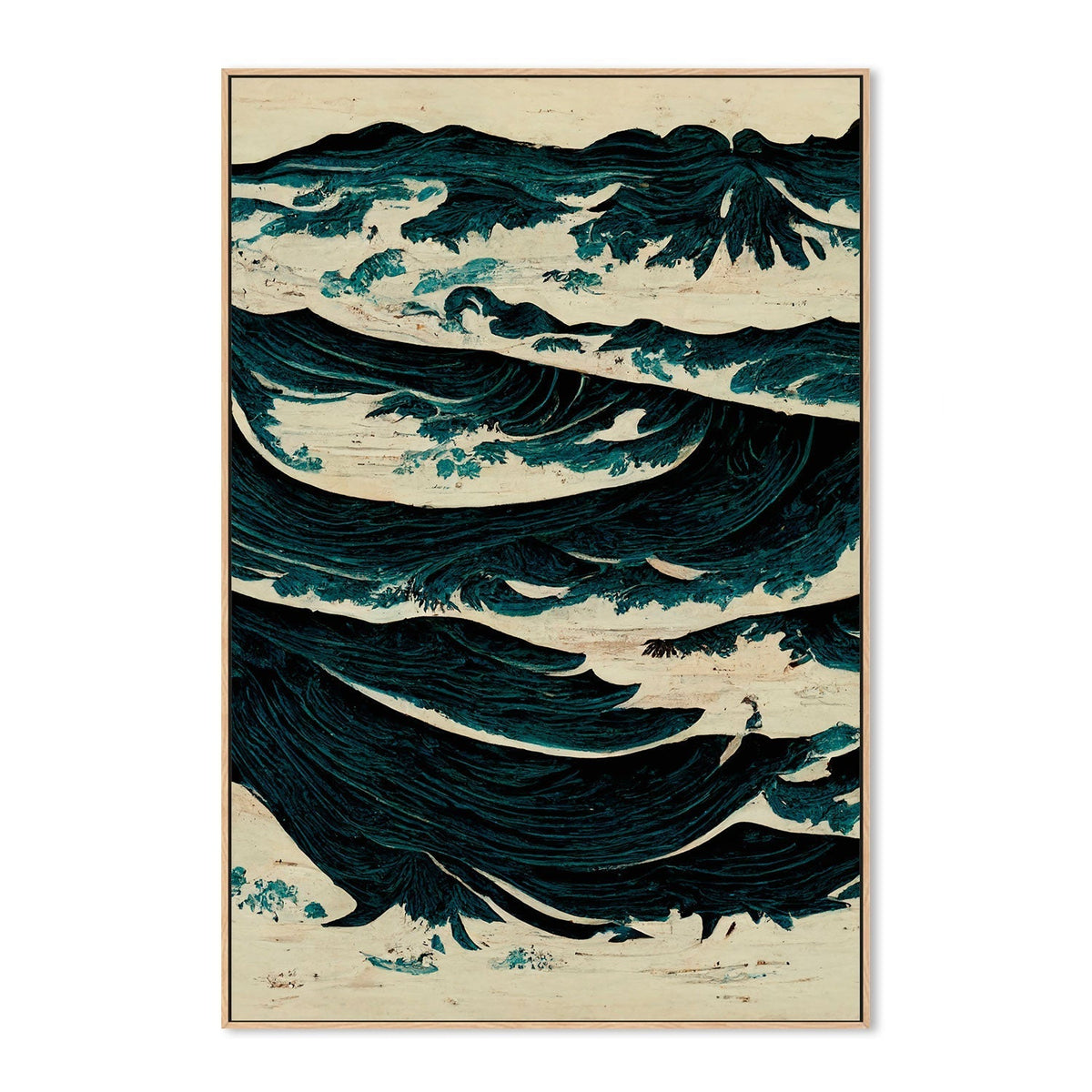 wall-art-print-canvas-poster-framed-Wild Sea , By Treechild-GIOIA-WALL-ART