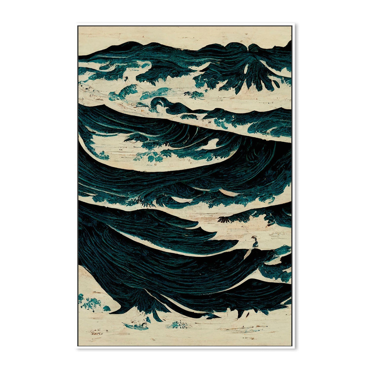 wall-art-print-canvas-poster-framed-Wild Sea , By Treechild-GIOIA-WALL-ART
