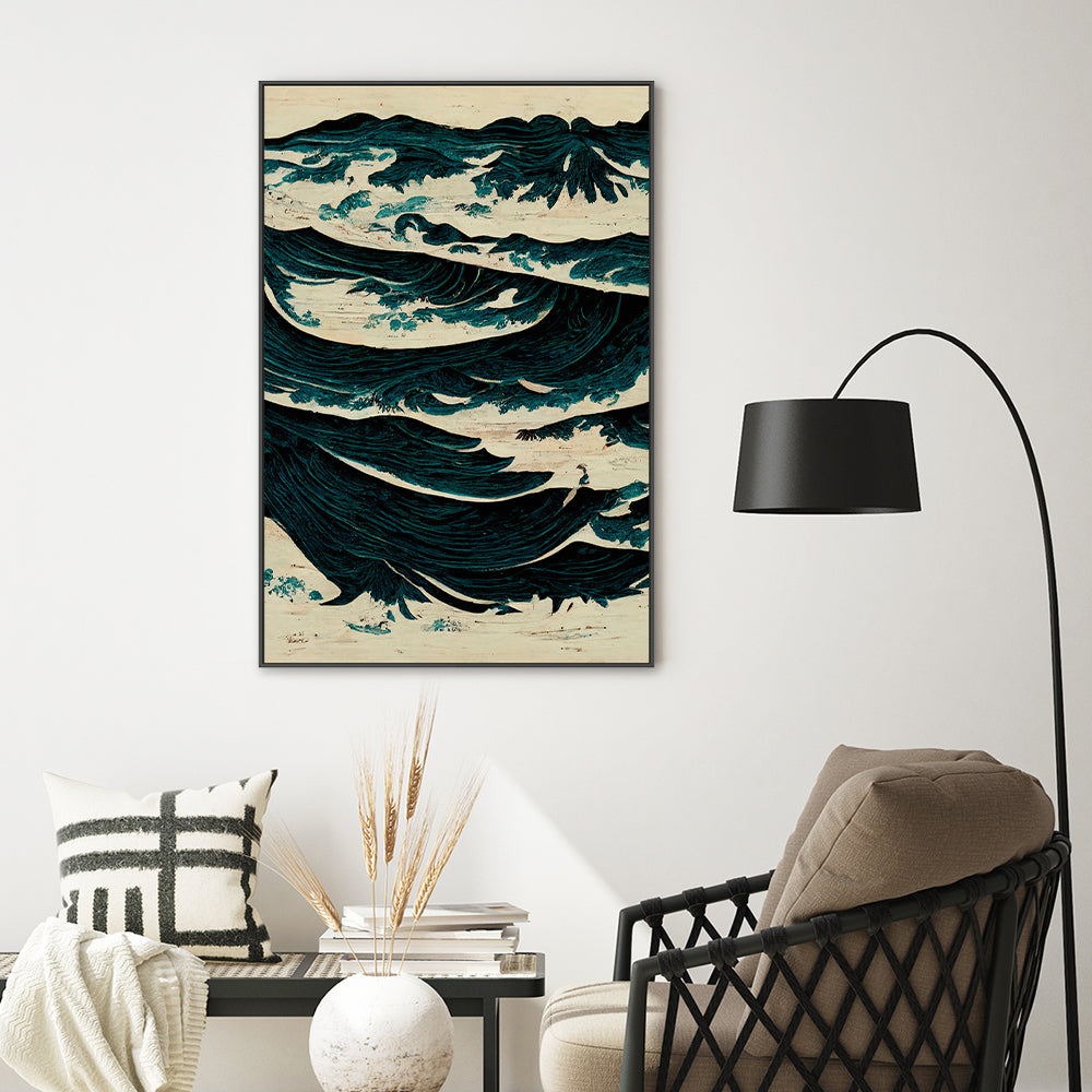 wall-art-print-canvas-poster-framed-Wild Sea , By Treechild-GIOIA-WALL-ART