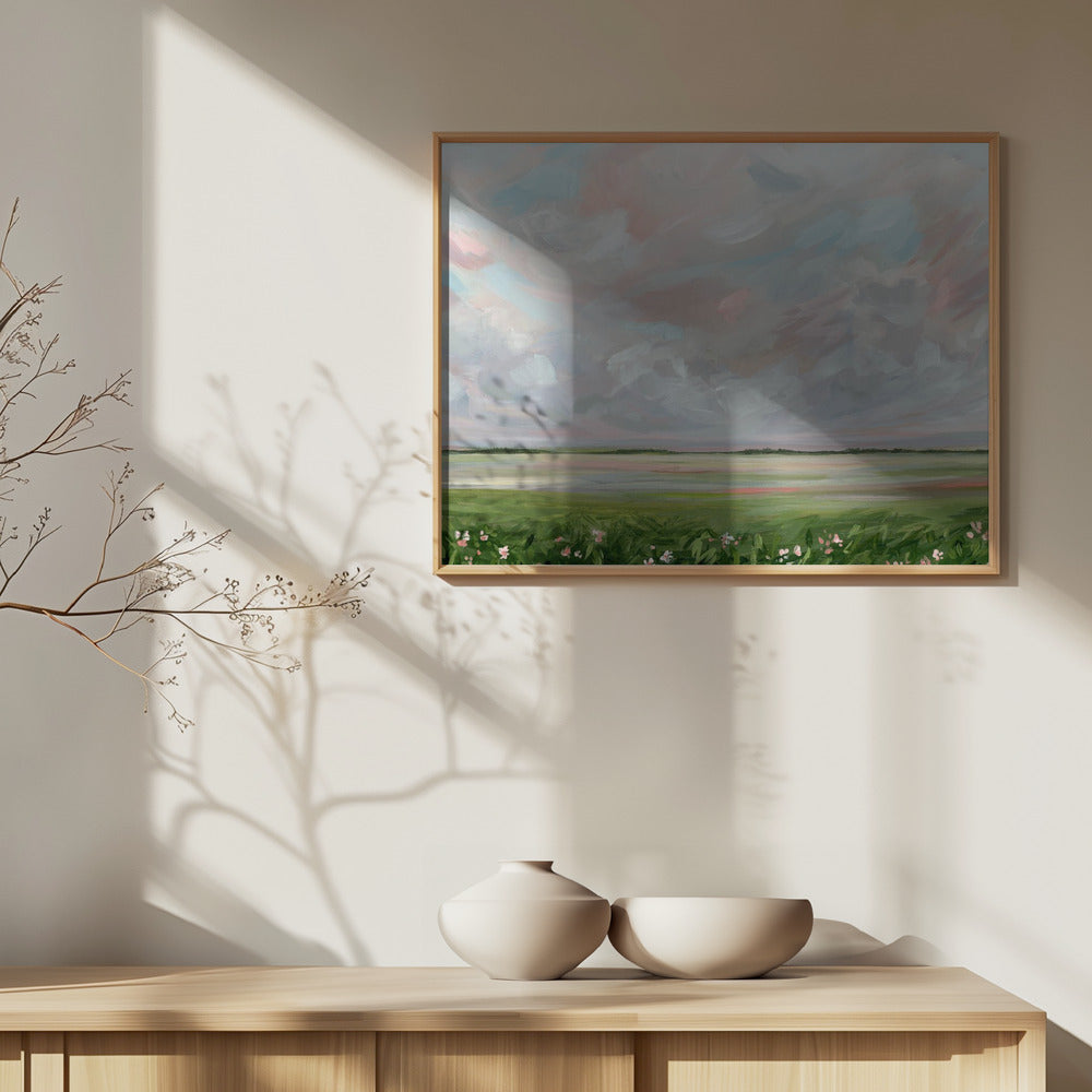 wall-art-print-canvas-poster-framed-Wind &amp; Wildflowers , By Nicole Walsh-4