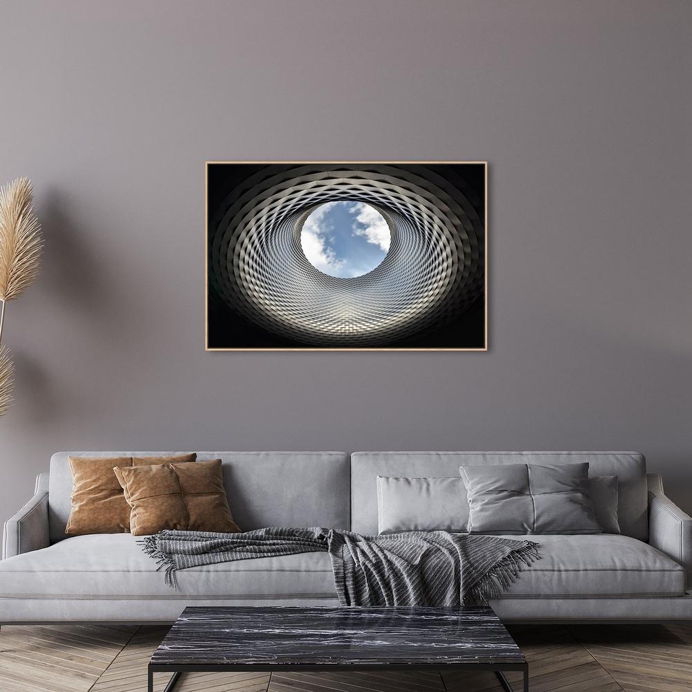 Window To Heaven, by Renate Reichert-Framed-Canvas-Print-Poster-Gioia Wall Art