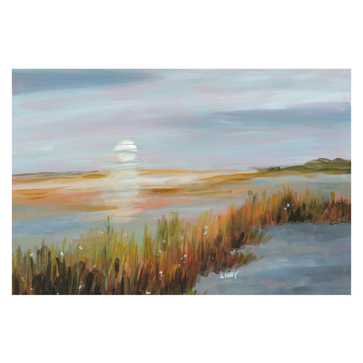 wall-art-print-canvas-poster-framed-Winter Beach , By Libby Anderson-1