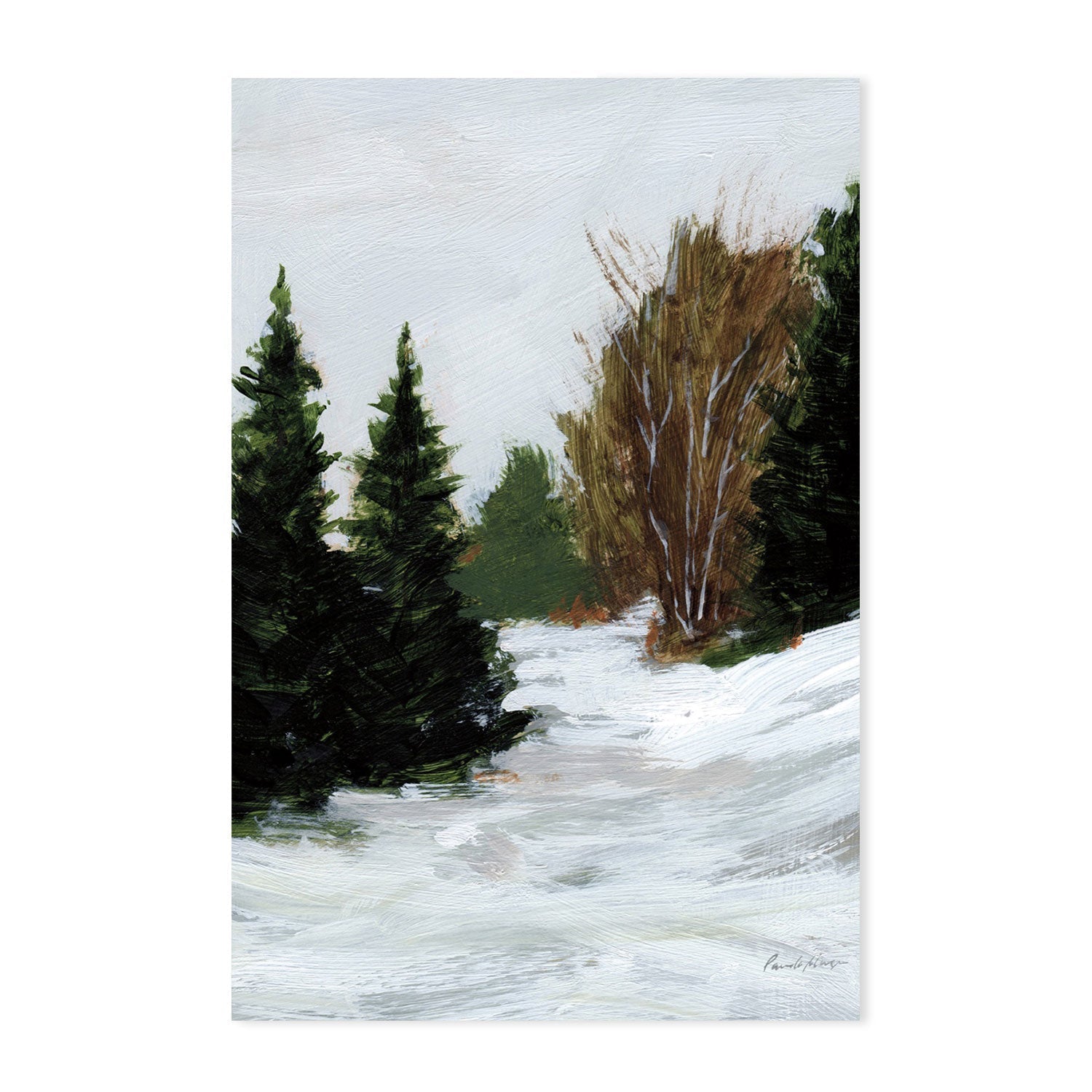 wall-art-print-canvas-poster-framed-Winter on Grand Mesa-by-Pamela Munger-Gioia Wall Art