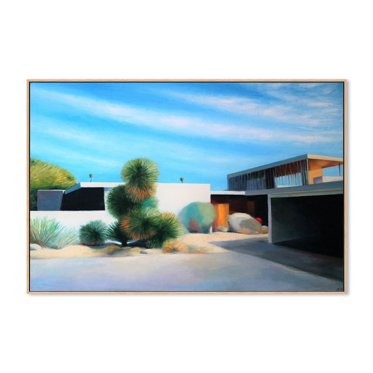 wall-art-print-canvas-poster-framed-Winter Sun-by-Ieva Baklane-Gioia Wall Art