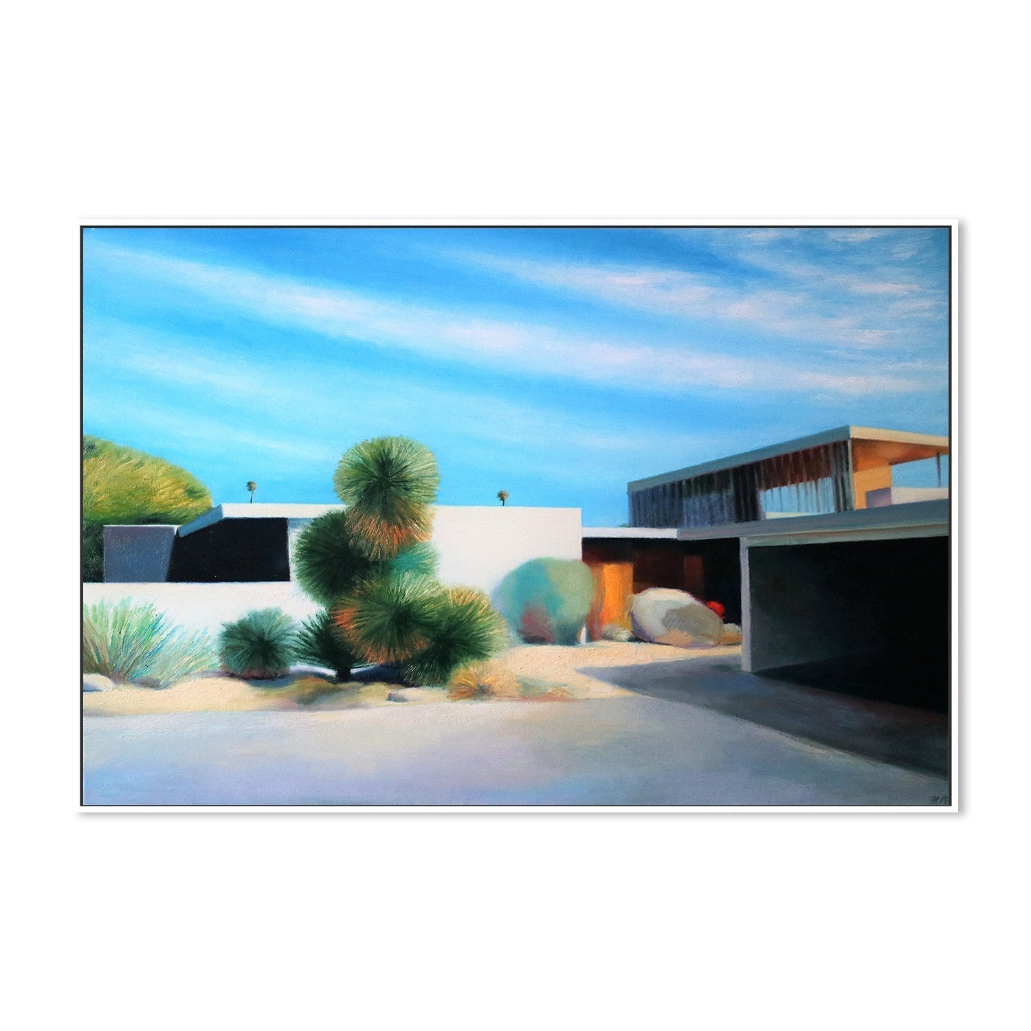 wall-art-print-canvas-poster-framed-Winter Sun-by-Ieva Baklane-Gioia Wall Art