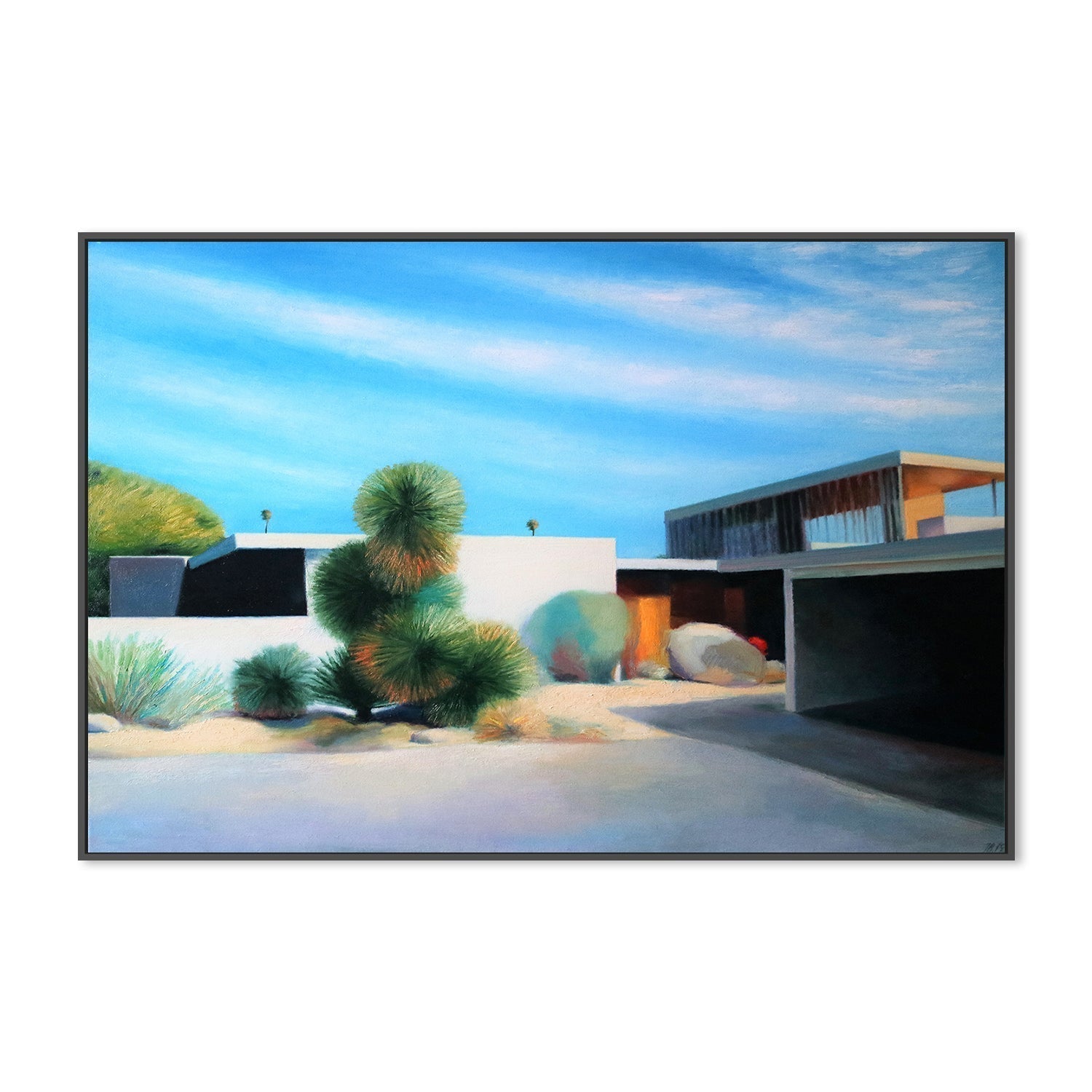 wall-art-print-canvas-poster-framed-Winter Sun-by-Ieva Baklane-Gioia Wall Art