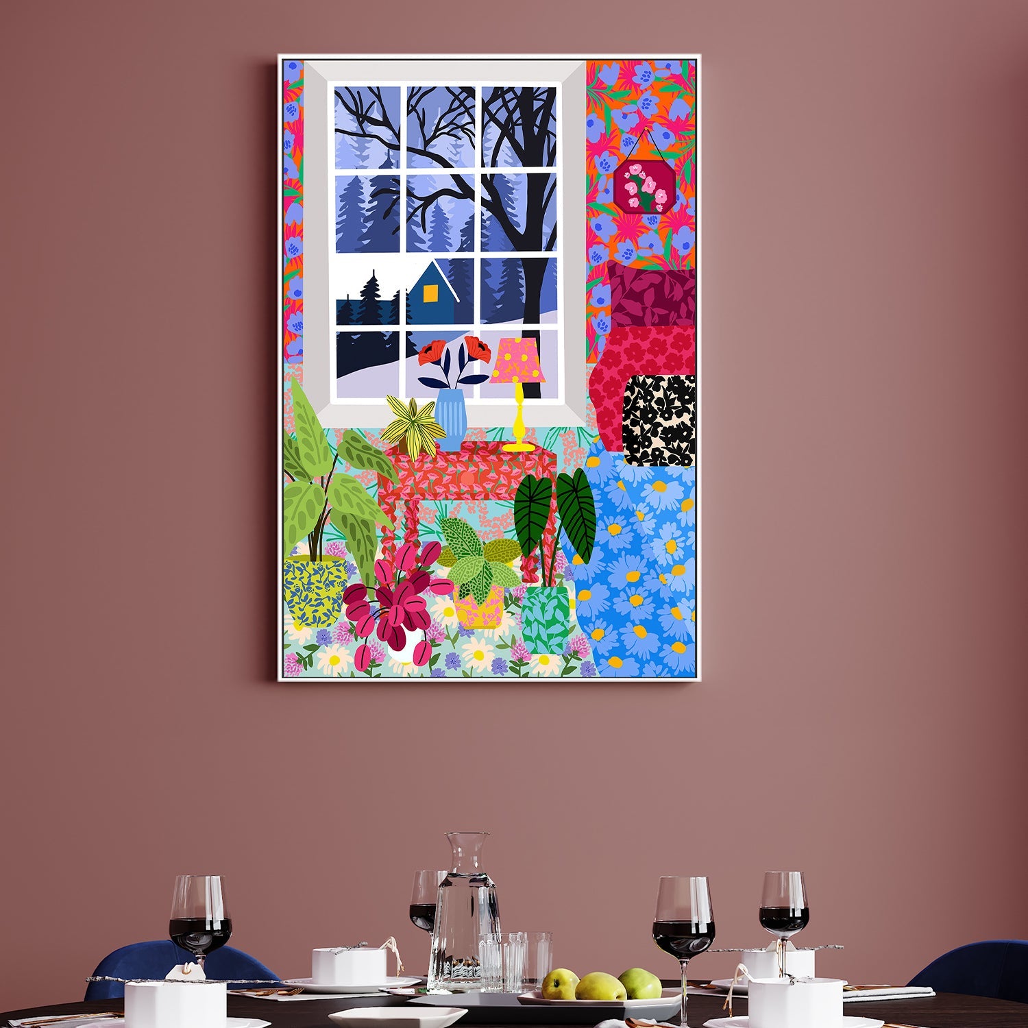 wall-art-print-canvas-poster-framed-Winter View-2