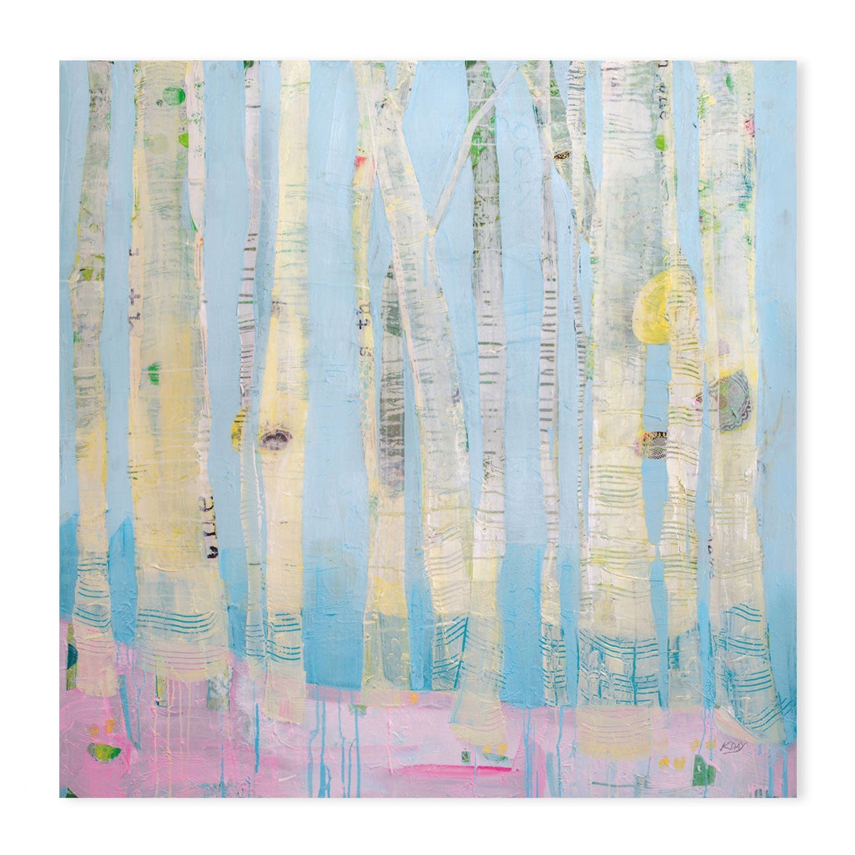 wall-art-print-canvas-poster-framed-Winter Woods , By Kellie Day-GIOIA-WALL-ART