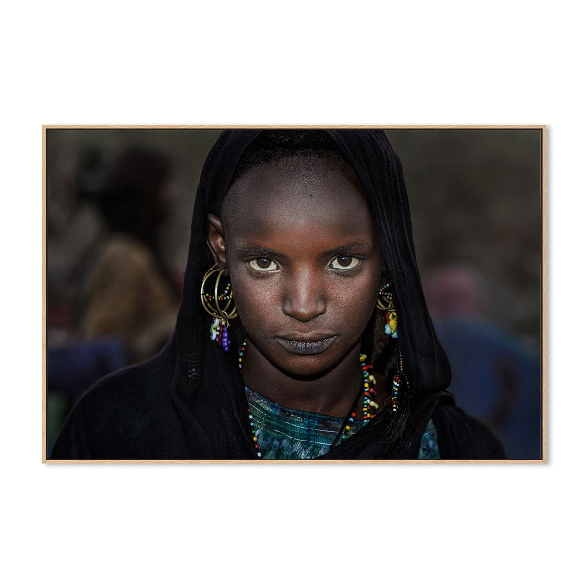 wall-art-print-canvas-poster-framed-Woman Of Nigeria-GIOIA-WALL-ART