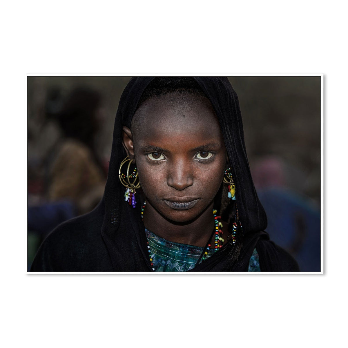 wall-art-print-canvas-poster-framed-Woman Of Nigeria-GIOIA-WALL-ART