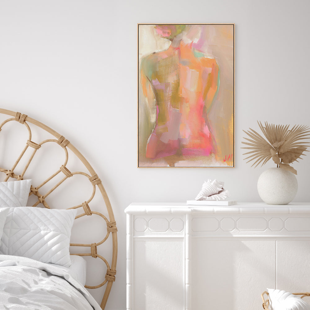 wall-art-print-canvas-poster-framed-Woman's Back , By Jenny Westenhofer Art-7