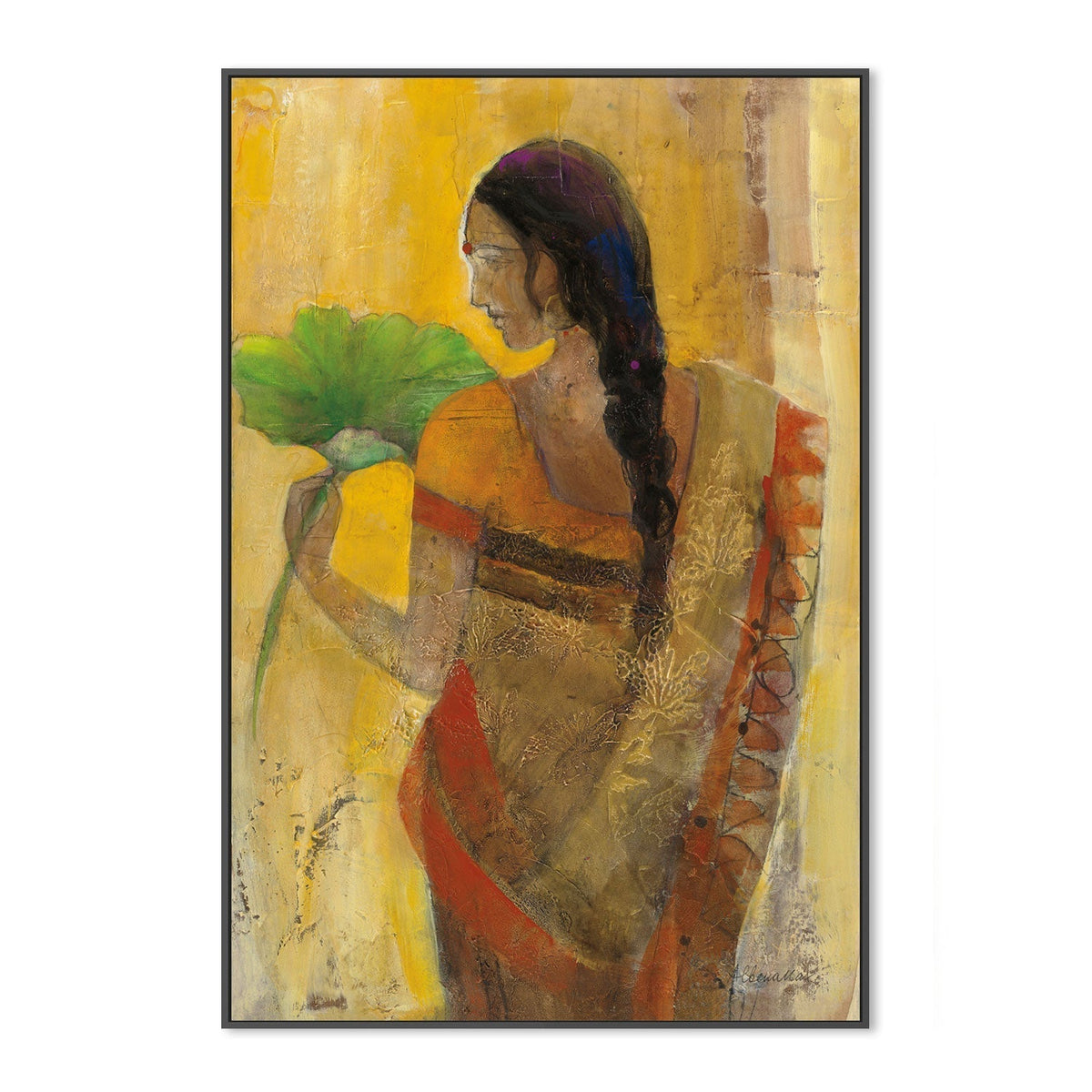 wall-art-print-canvas-poster-framed-Women Of The World, Style A , By Albena Hristova-GIOIA-WALL-ART