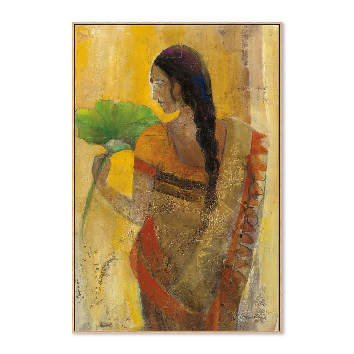 wall-art-print-canvas-poster-framed-Women Of The World, Style A , By Albena Hristova-GIOIA-WALL-ART