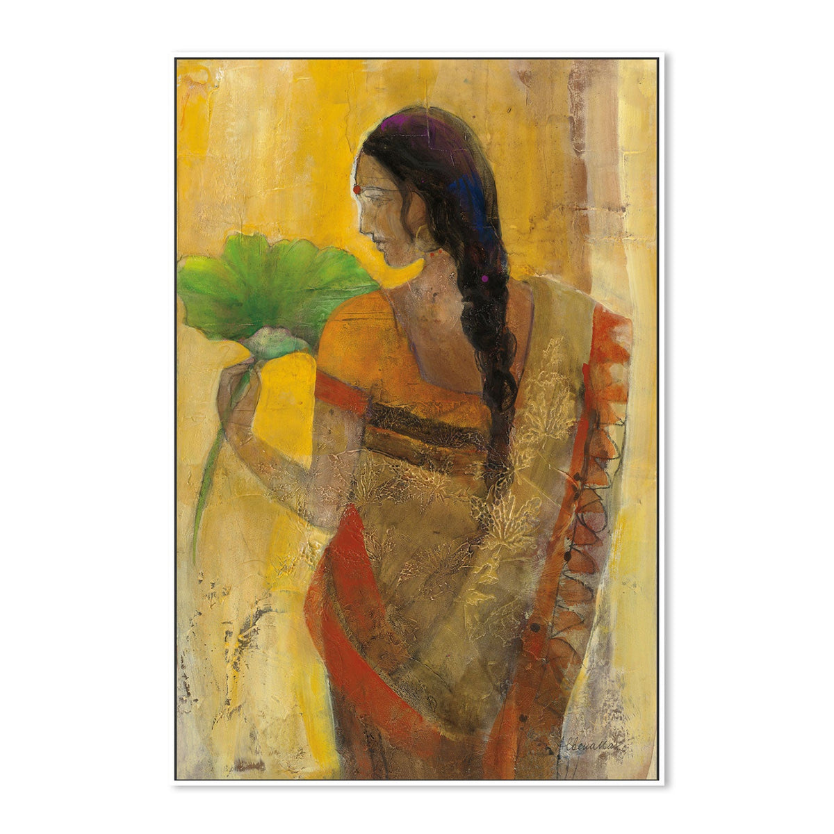 wall-art-print-canvas-poster-framed-Women Of The World, Style A , By Albena Hristova-GIOIA-WALL-ART