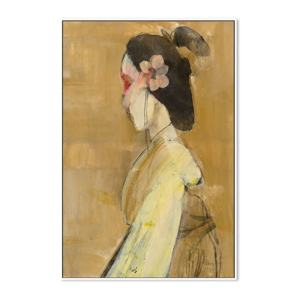 wall-art-print-canvas-poster-framed-Women of the World, Style C , By Albena Hristova-GIOIA-WALL-ART
