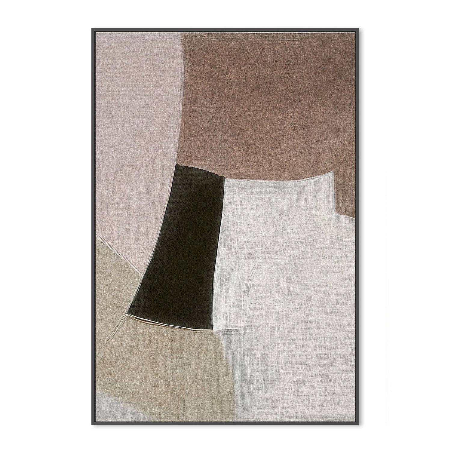 wall-art-print-canvas-poster-framed-Wonder Brown Tones, Style A , By Alma-3