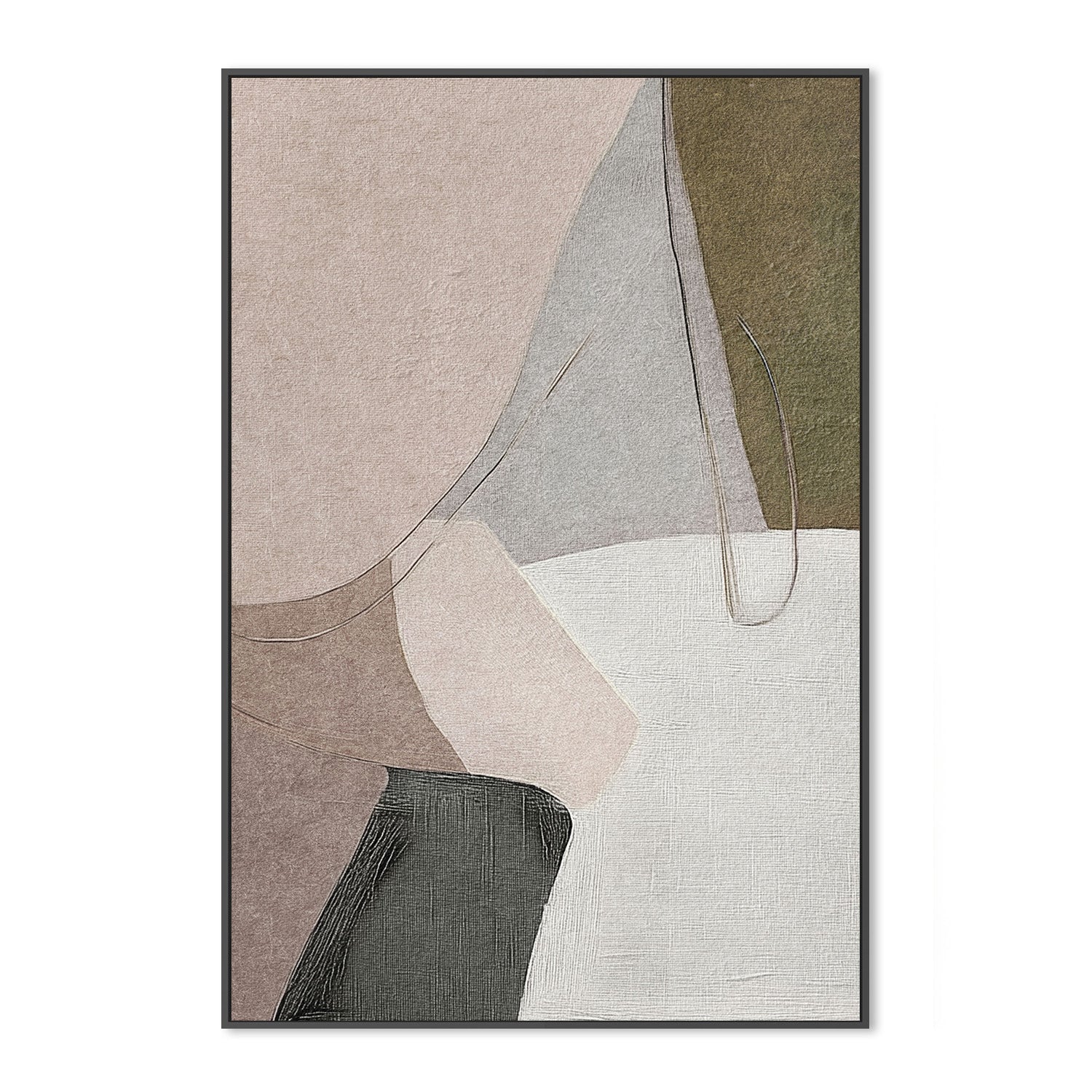 wall-art-print-canvas-poster-framed-Wonder Brown Tones, Style B , By Alma-3