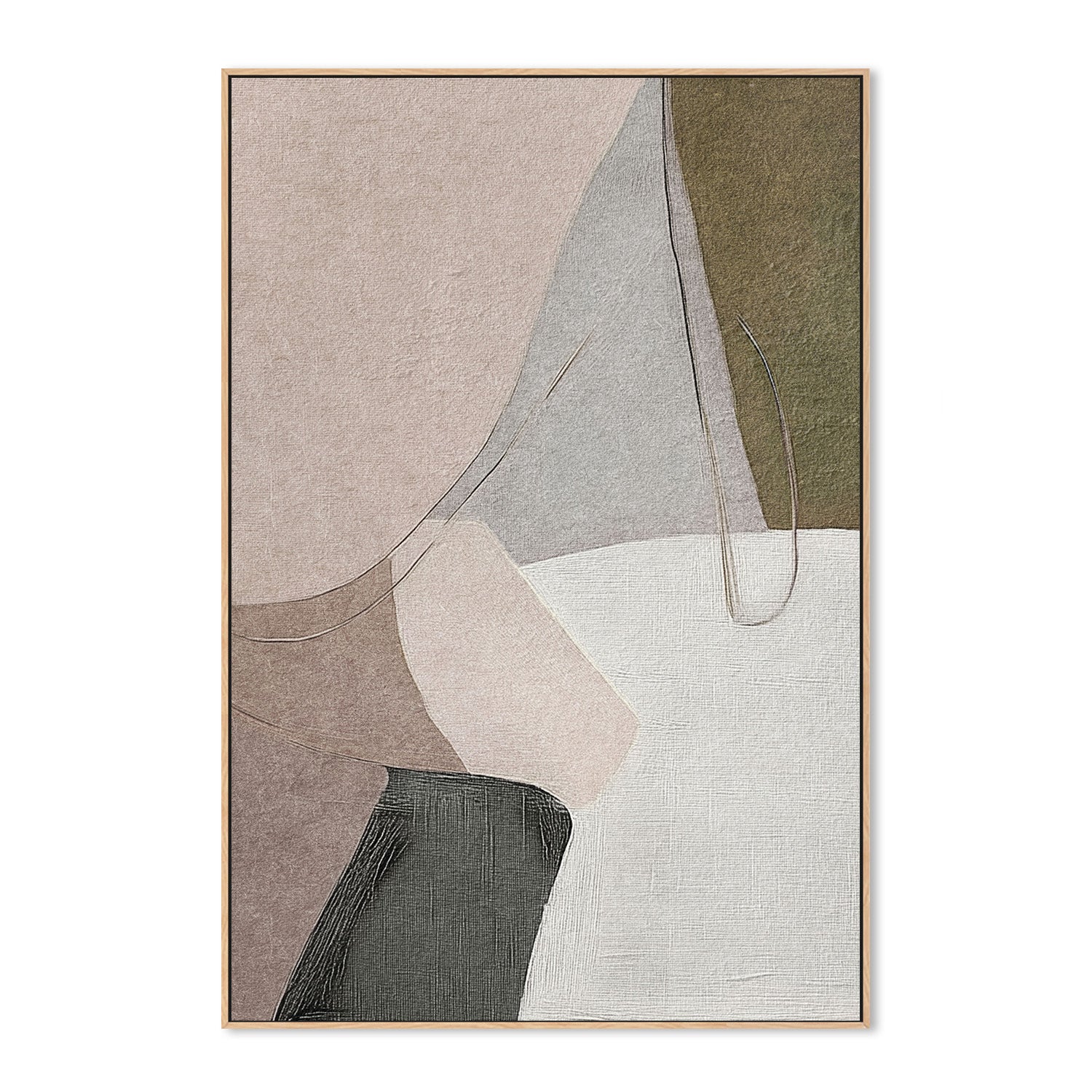 wall-art-print-canvas-poster-framed-Wonder Brown Tones, Style B , By Alma-4