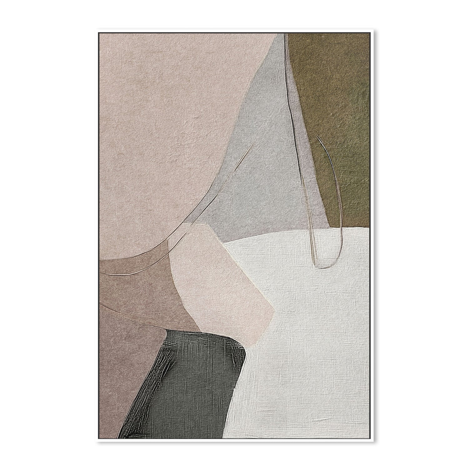 wall-art-print-canvas-poster-framed-Wonder Brown Tones, Style B , By Alma-5