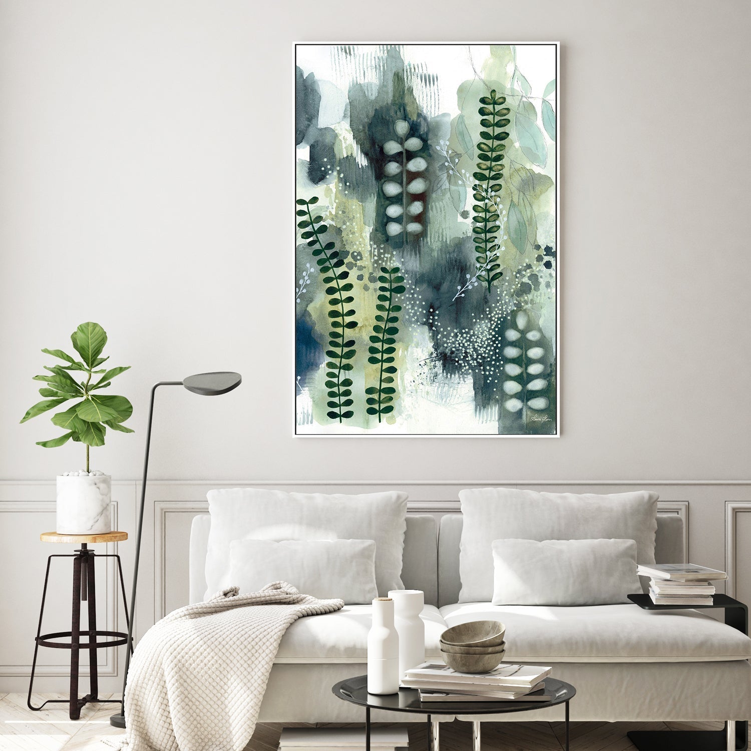 wall-art-print-canvas-poster-framed-Woodland Walk, Style F-by-Laura Horn-Gioia Wall Art