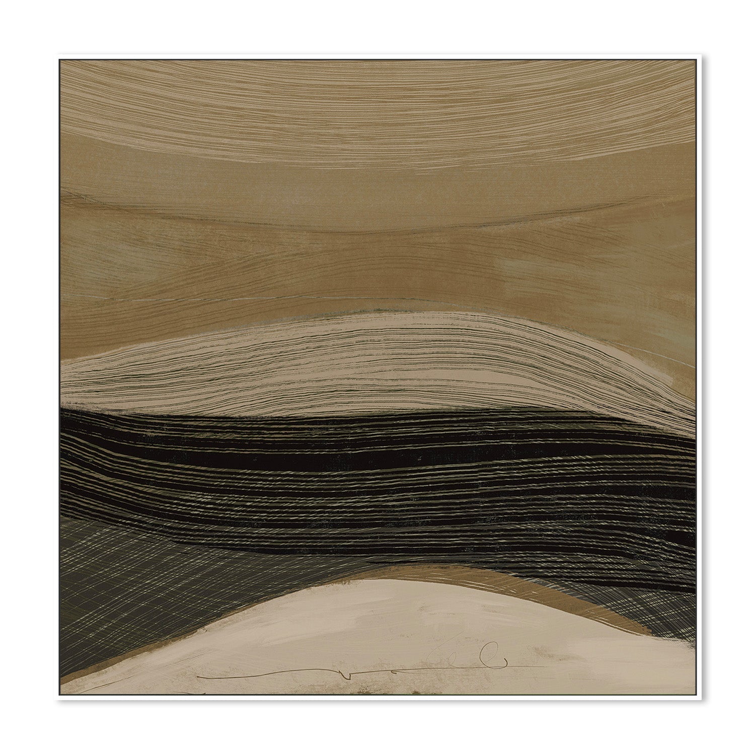 wall-art-print-canvas-poster-framed-Woven Plain, Style B-5