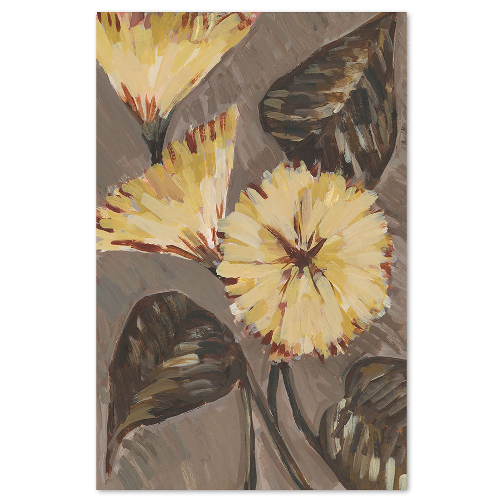 wall-art-print-canvas-poster-framed-Yellow Blooms-by-Emily Wood-Gioia Wall Art