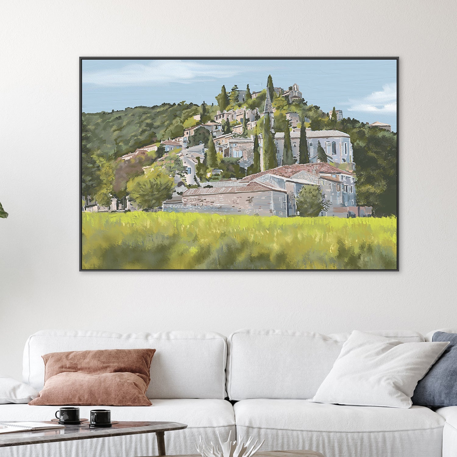 wall-art-print-canvas-poster-framed-“Yes”, La Roque-Sur-Cèze’, France, 2024 , By Jenna Alheit-2
