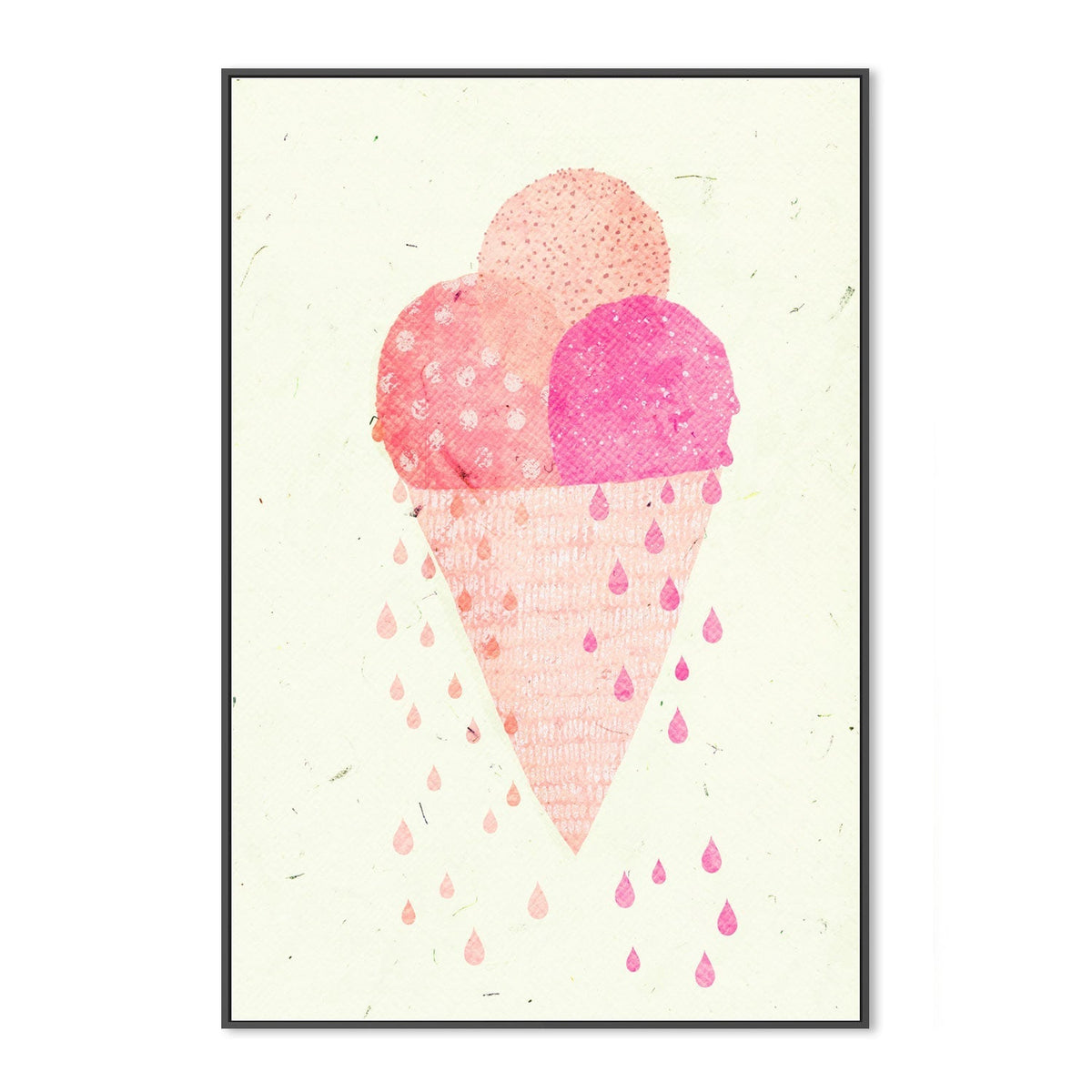 wall-art-print-canvas-poster-framed-Yummy Ice , By Treechild-GIOIA-WALL-ART