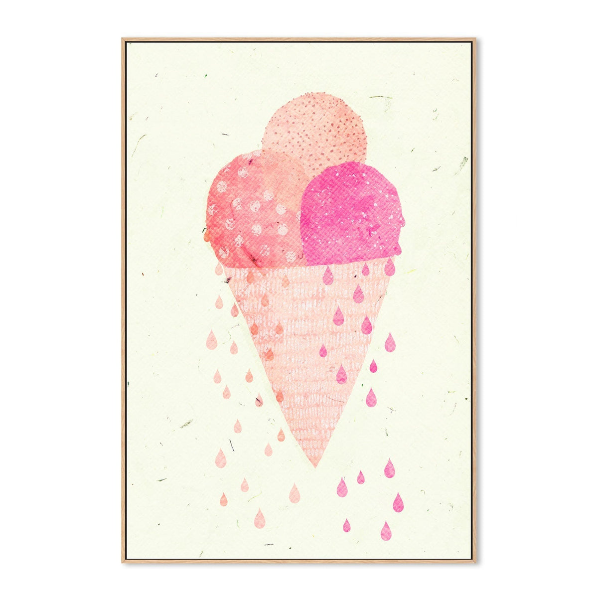 wall-art-print-canvas-poster-framed-Yummy Ice , By Treechild-GIOIA-WALL-ART