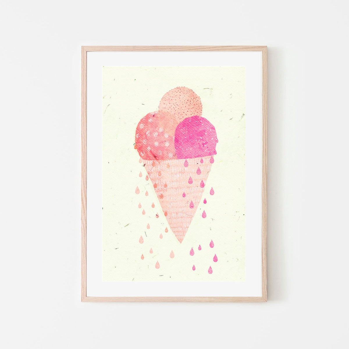 wall-art-print-canvas-poster-framed-Yummy Ice , By Treechild-GIOIA-WALL-ART