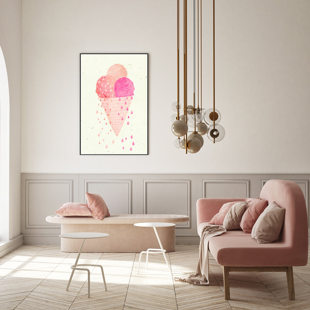 wall-art-print-canvas-poster-framed-Yummy Ice , By Treechild-GIOIA-WALL-ART
