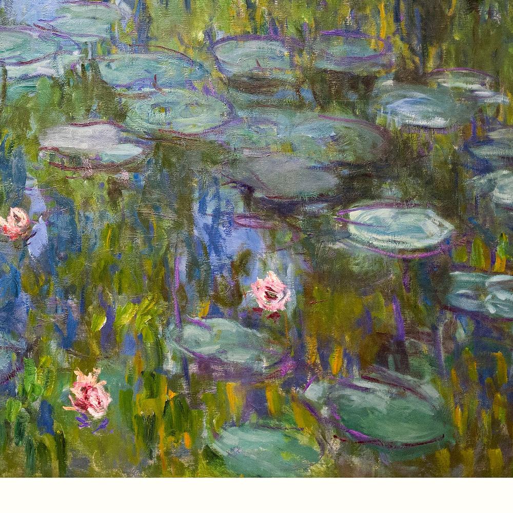 Water Lilies 1915-by-Claude Monet-wall-art-print-canvas-poster-framed-Gioia