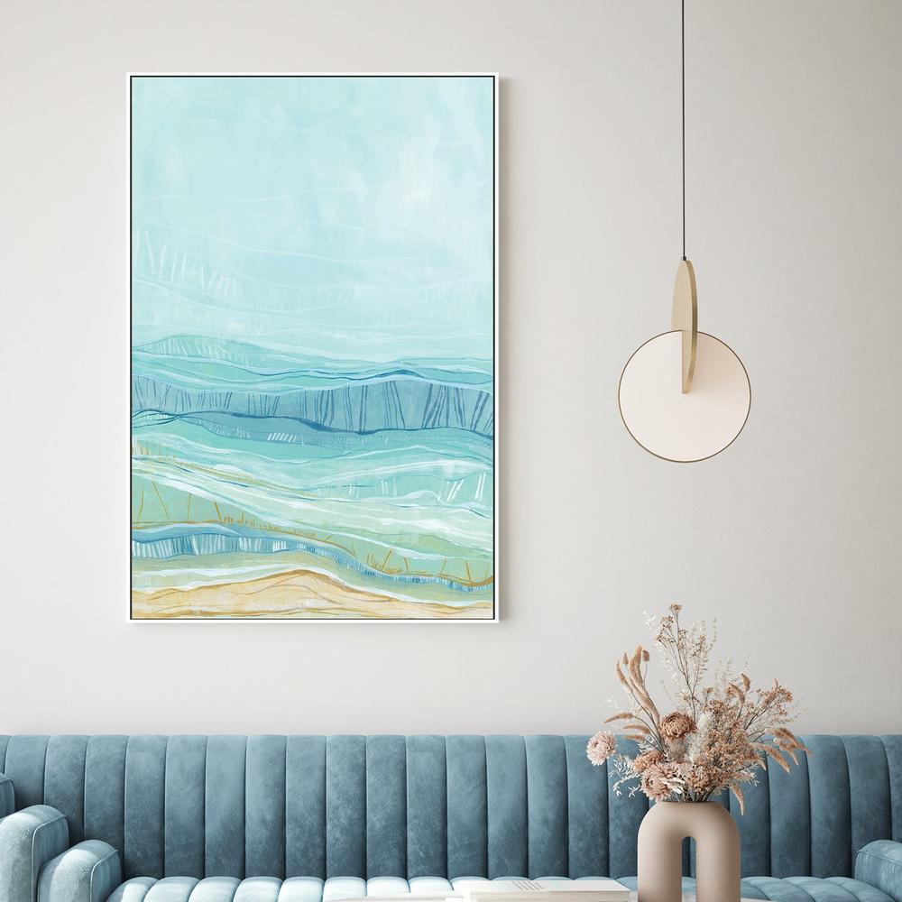 Waves of Blue Beauty-by-Jacob Q-wall-art-print-canvas-poster-framed-Gioia