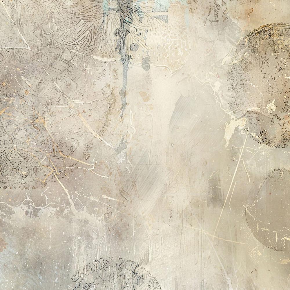 Weathered Organic Circles-by-Rafal Kulik-wall-art-print-canvas-poster-framed-Gioia