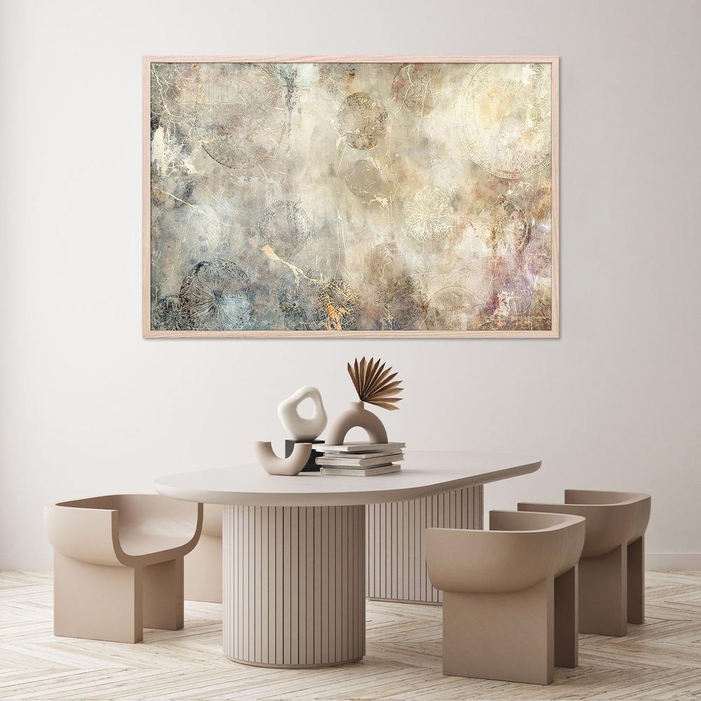 Weathered Organic Circles-by-Rafal Kulik-wall-art-print-canvas-poster-framed-Gioia
