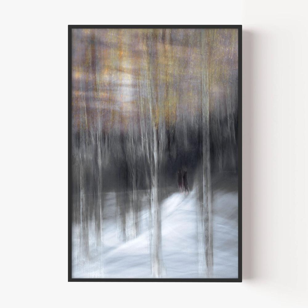 Winter Forest Walk-by-Christina Sillen-wall-art-print-canvas-poster-framed-Gioia