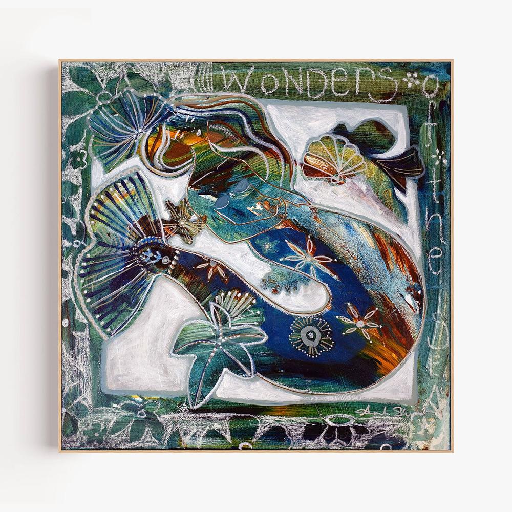Wonder of The Sea-by-Amanda Skye-wall-art-print-canvas-poster-framed-Gioia