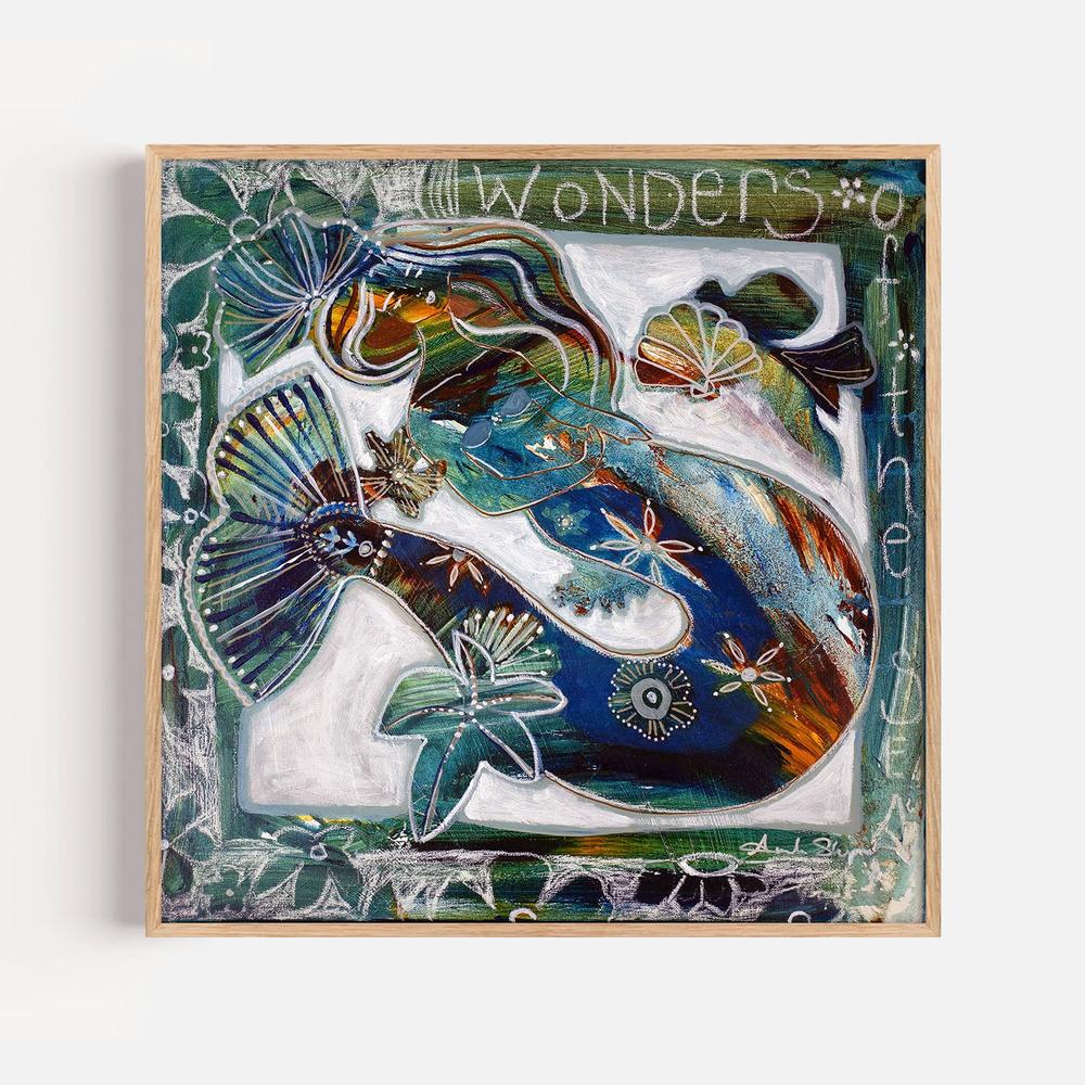 Wonder of The Sea-by-Amanda Skye-wall-art-print-canvas-poster-framed-Gioia